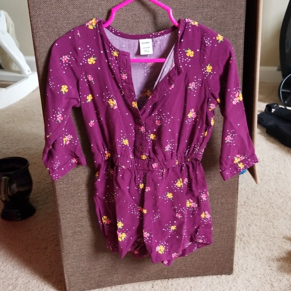 Old Navy fall romper